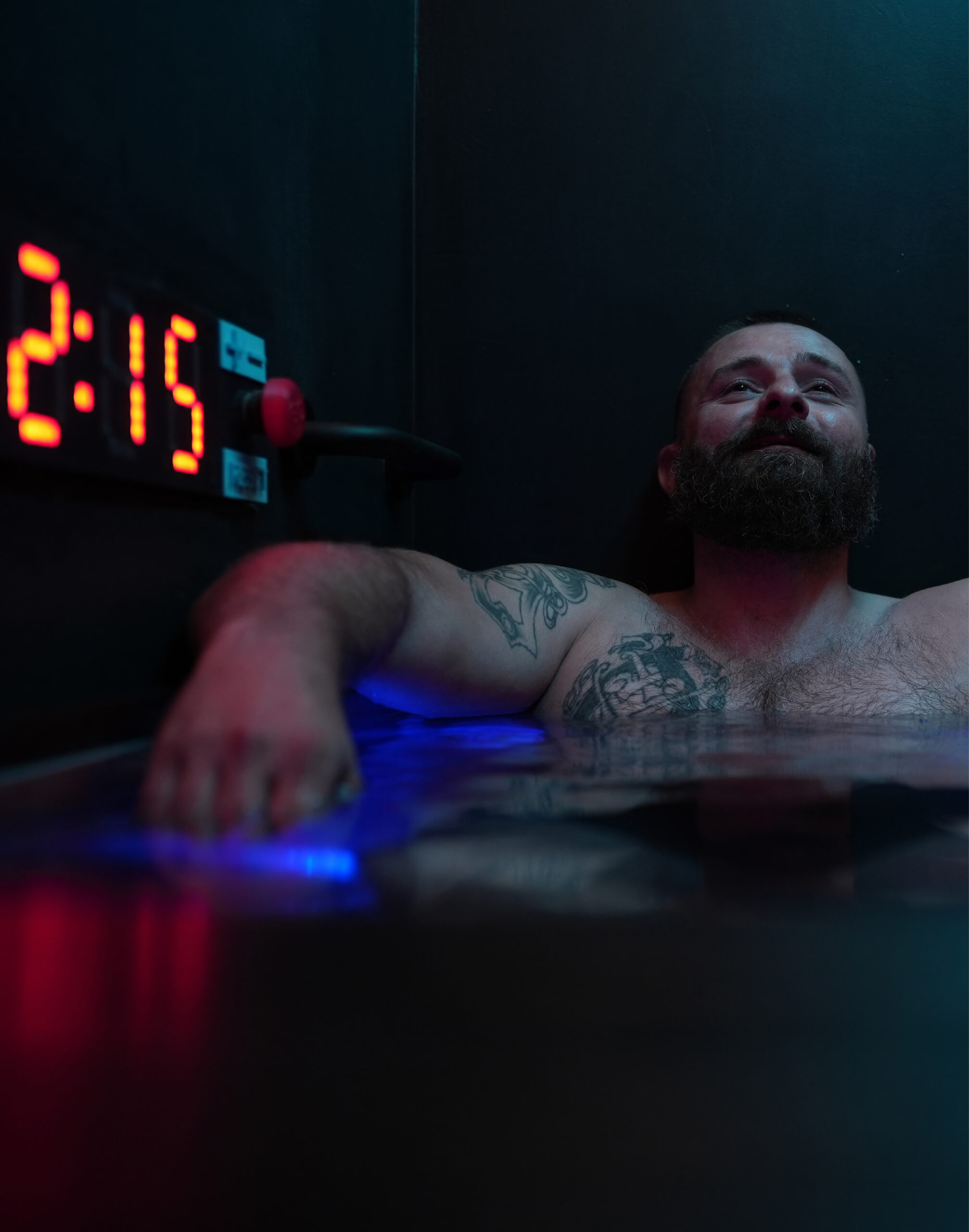 Cold plunge therapy at Hot & Cold Leytonstone